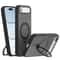 IPhone Air MagSafe Rotating Ring Holder Shockproof Contrast Color Phone Case 1