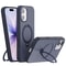 IPhone 17 Contrast Color MagSafe Rotating Stand Phone Case 3