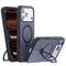 IPhone 17 Pro MagSafe Rotating Ring Kickstand Contrast Color Protective Case 2