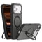 IPhone 17 Pro MagSafe Rotating Ring Kickstand Contrast Color Protective Case 4