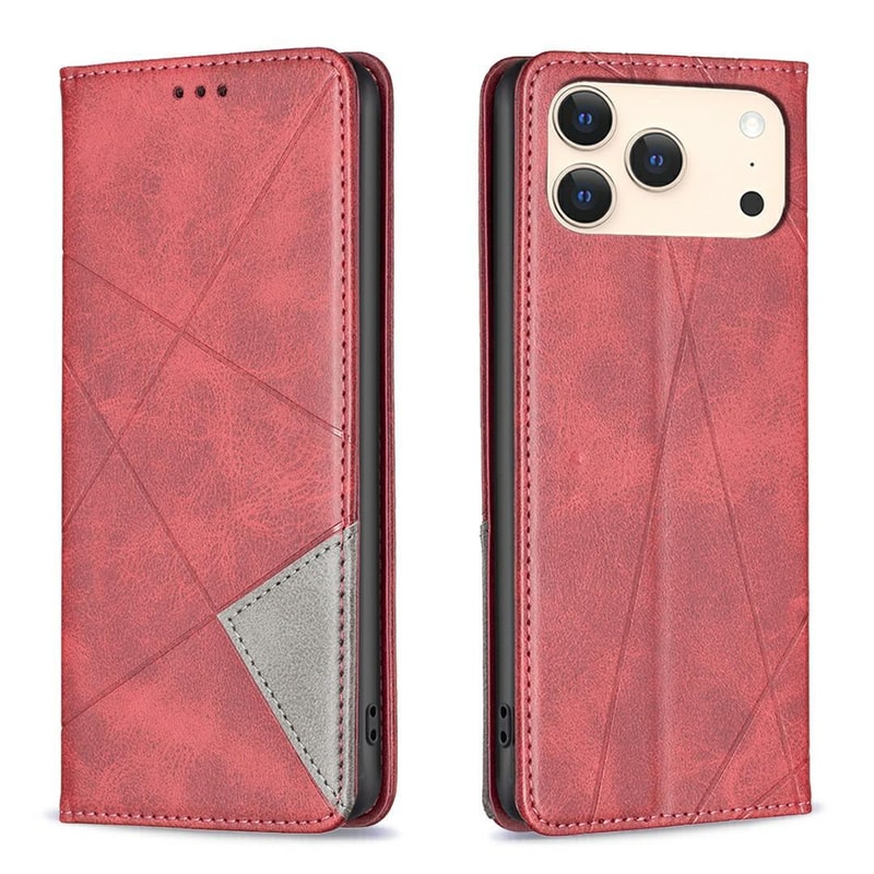 MagSafe Wallet Leather Case For IPhone 17 Pro 17 Pro Max With Card Holder And Kickstand 0