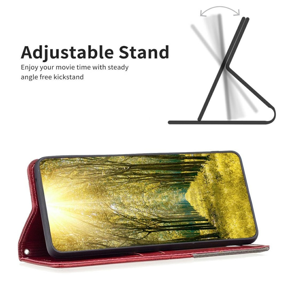 MagSafe Wallet Leather Case For IPhone 17 Pro 17 Pro Max With Card Holder And Kickstand 5