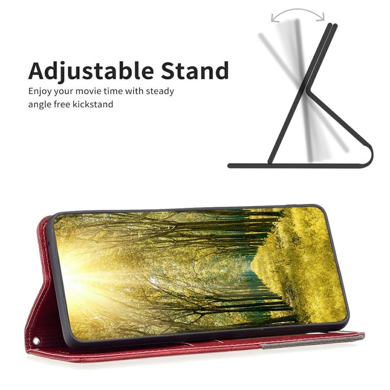 MagSafe Wallet Leather Case For IPhone 17 Pro 17 Pro Max With Card Holder And Kickstand 5
