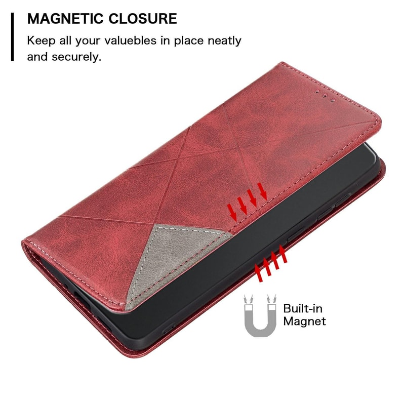 MagSafe Wallet Leather Case For IPhone 17 Pro 17 Pro Max With Card Holder And Kickstand 6