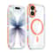 IPhone 17 Two Tone Transparent Magnetic MagSafe Clear Case 0