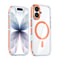 IPhone 17 Two Tone Transparent Magnetic MagSafe Clear Case 0