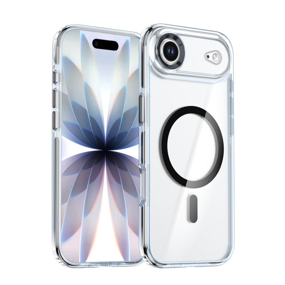 IPhone Air Qicai Dual Color Transparent Magnetic MagSafe Compatible Phone Case 2