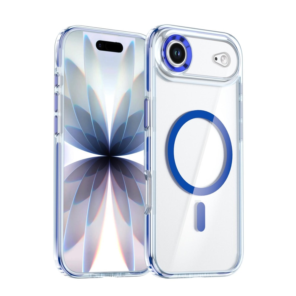 IPhone Air Qicai Dual Color Transparent Magnetic MagSafe Compatible Phone Case 3
