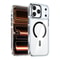 IPhone 17 Pro MagSafe Transparent TwoTone Magnetic Case Shockproof Clear Cover 1
