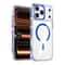 IPhone 17 Pro MagSafe Transparent TwoTone Magnetic Case Shockproof Clear Cover 3