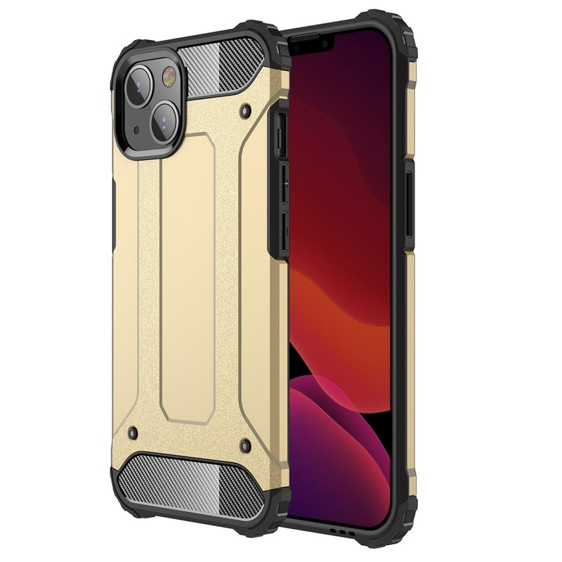 IPhone 13 Armor Case TPU PC Shockproof Protective Phone Cover 1