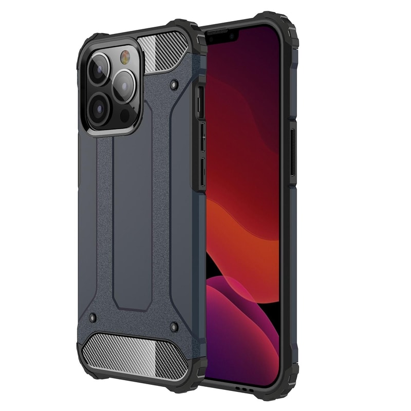 IPhone 13 Pro Shockproof Armor TPUPC Protective Case Scratch Resistant Drop Protection Cover 1