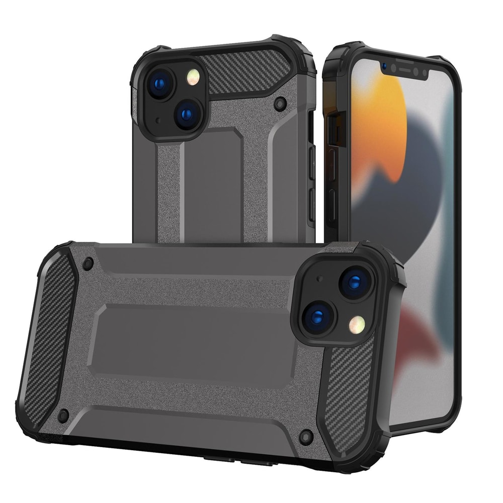 iPhone 13 Pro Shockproof Armor TPU+PC Protective Case Scratch Resistant Drop Protection Cover