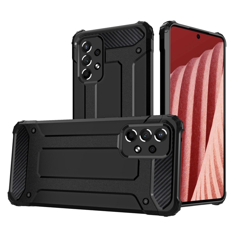 iPhone 13 Pro Shockproof Armor TPU+PC Protective Case Scratch Resistant Drop Protection Cover