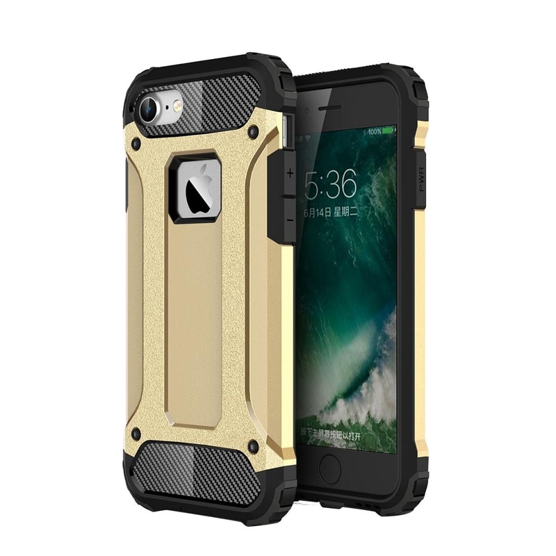 iPhone 13 Pro Shockproof Armor TPU+PC Protective Case Scratch Resistant Drop Protection Cover