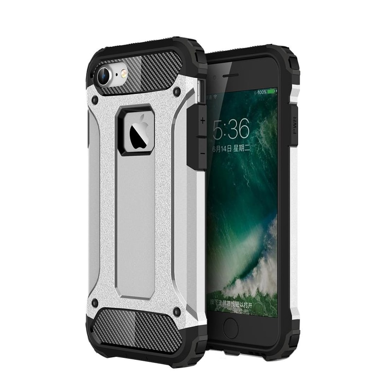 iPhone 13 Pro Shockproof Armor TPU+PC Protective Case Scratch Resistant Drop Protection Cover