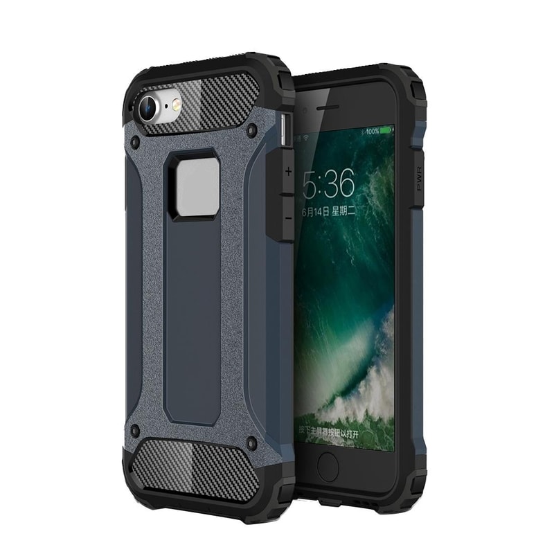 iPhone 13 Pro Shockproof Armor TPU+PC Protective Case Scratch Resistant Drop Protection Cover