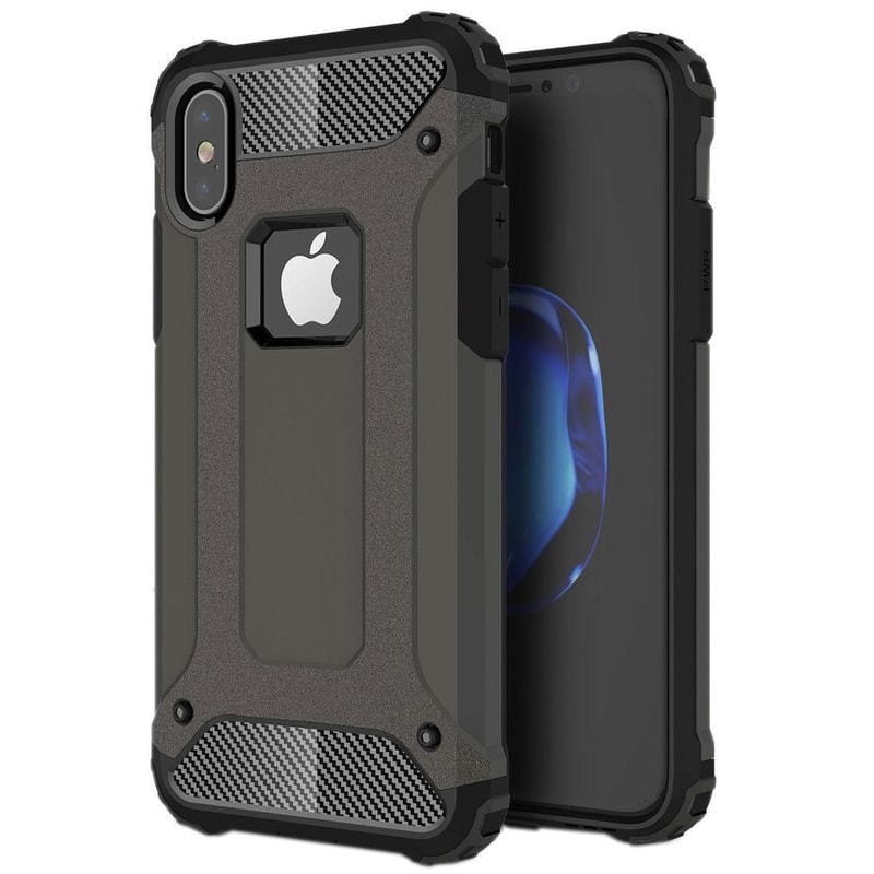 iPhone 13 Pro Shockproof Armor TPU+PC Protective Case Scratch Resistant Drop Protection Cover