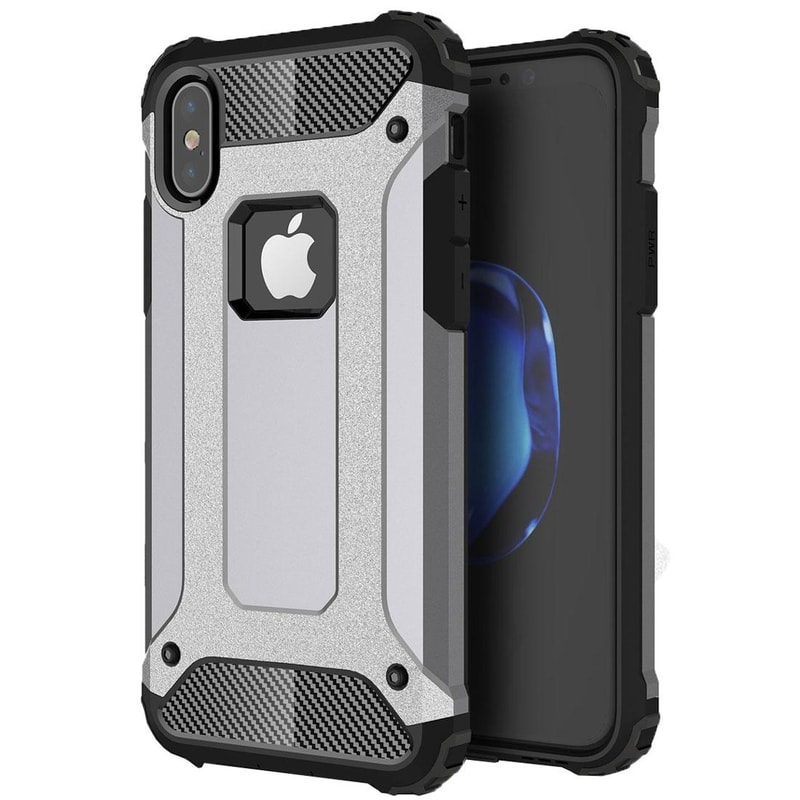 iPhone 13 Pro Shockproof Armor TPU+PC Protective Case Scratch Resistant Drop Protection Cover