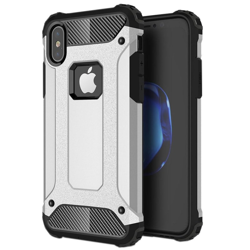 iPhone 13 Pro Shockproof Armor TPU+PC Protective Case Scratch Resistant Drop Protection Cover