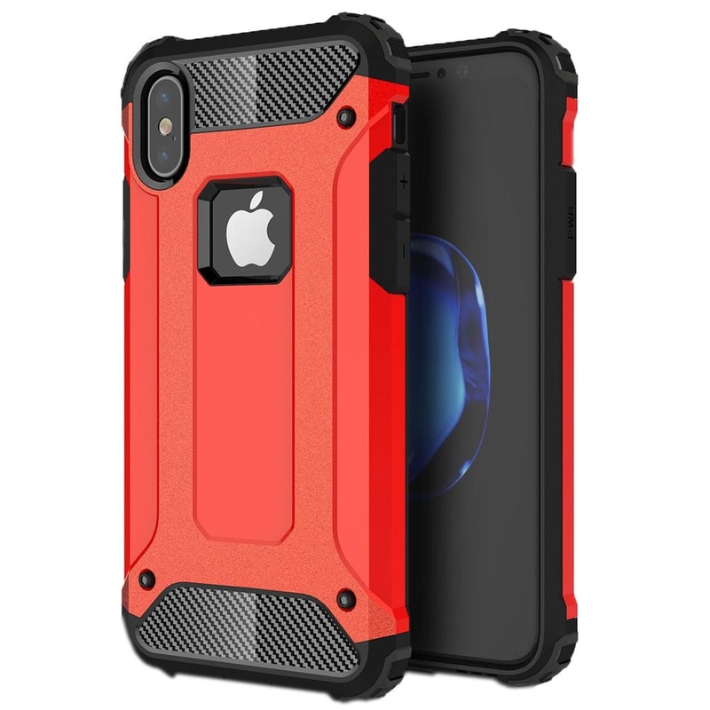 iPhone 13 Pro Shockproof Armor TPU+PC Protective Case Scratch Resistant Drop Protection Cover