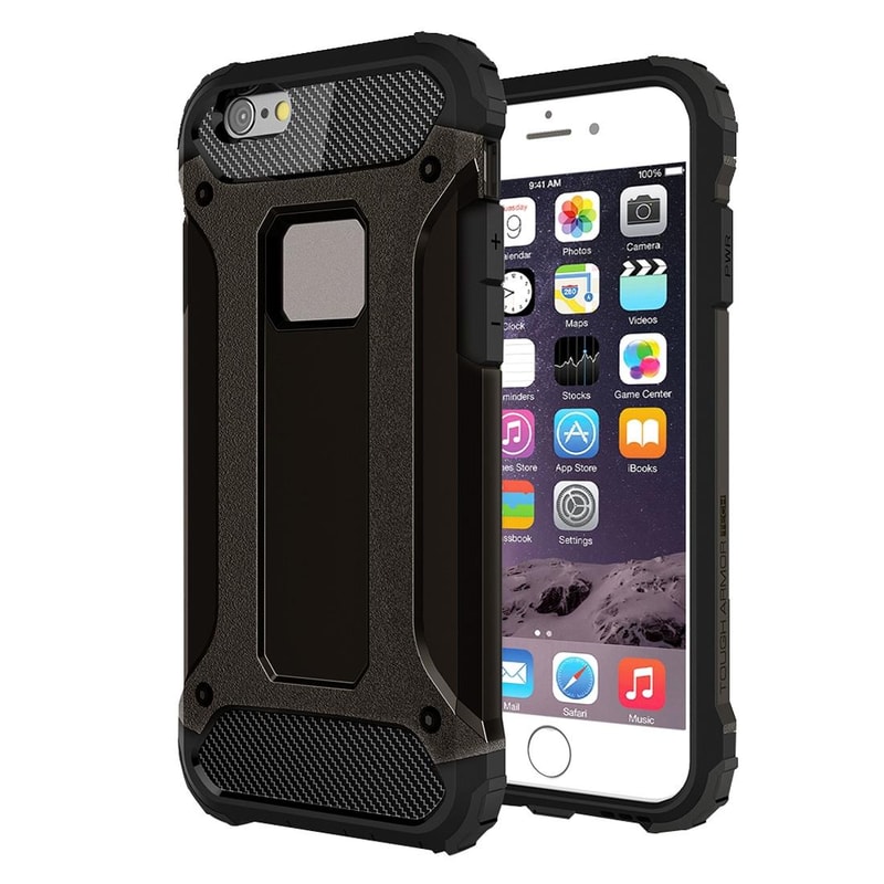 iPhone 13 Pro Shockproof Armor TPU+PC Protective Case Scratch Resistant Drop Protection Cover