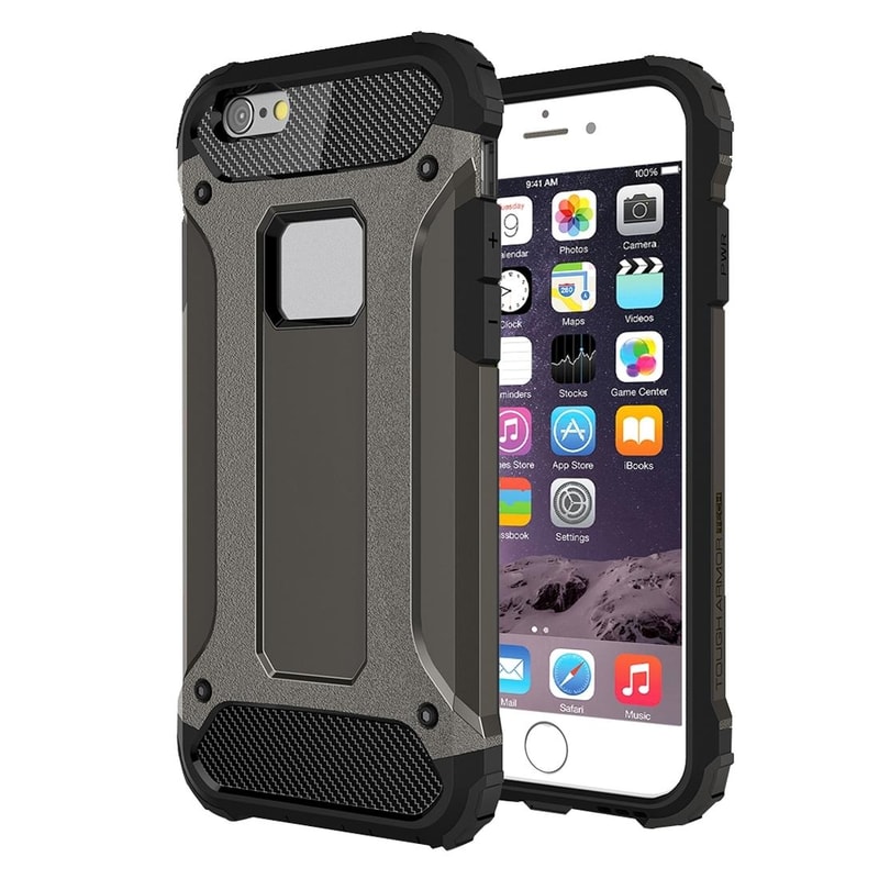 iPhone 13 Pro Shockproof Armor TPU+PC Protective Case Scratch Resistant Drop Protection Cover