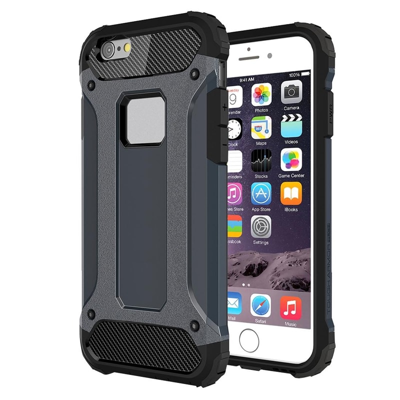 iPhone 13 Pro Shockproof Armor TPU+PC Protective Case Scratch Resistant Drop Protection Cover