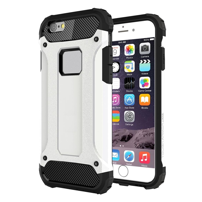 iPhone 13 Pro Shockproof Armor TPU+PC Protective Case Scratch Resistant Drop Protection Cover