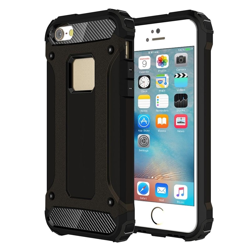 iPhone 13 Pro Shockproof Armor TPU+PC Protective Case Scratch Resistant Drop Protection Cover