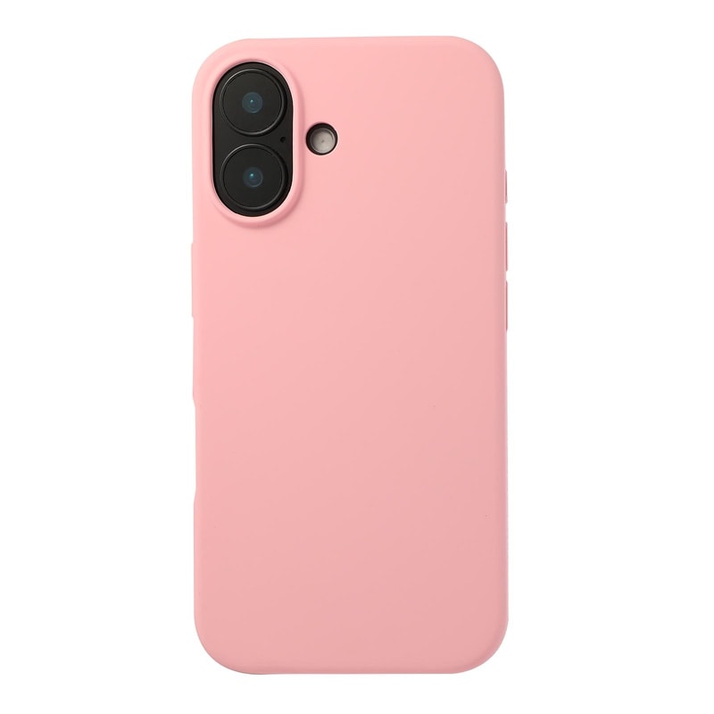 IPhone 16 Liquid Silicone Case Soft Shockproof Slim Protective Phone Cover 5