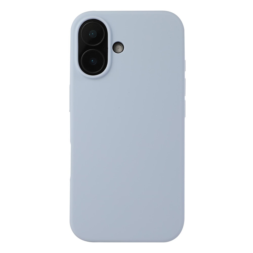 IPhone 16 Plus Liquid Silicone Case Soft Touch Shockproof Slim Protective Cover 4