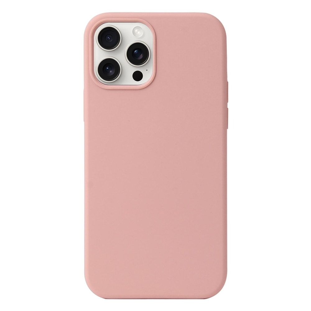Liquid Silicone IPhone 16 Pro Case Soft Touch Shockproof Protective Cover 2