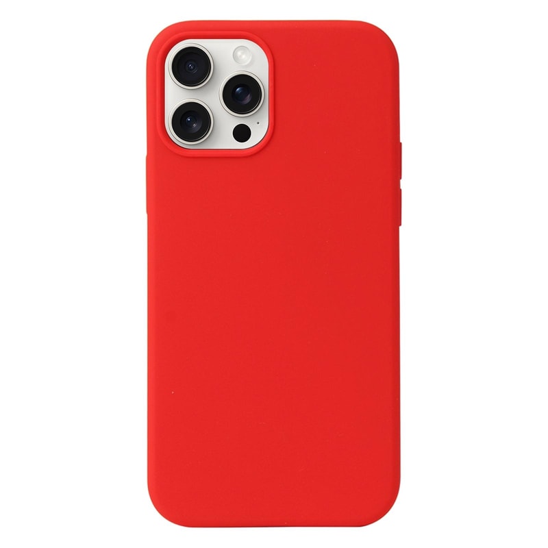Liquid Silicone Case For IPhone 16 Pro Max Soft Touch Shockproof Protection 4