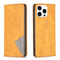 IPhone 16 Pro 16 Pro Max Rhombus Texture Magnetic Leather Wallet Case With Card Slots Kickstand 4