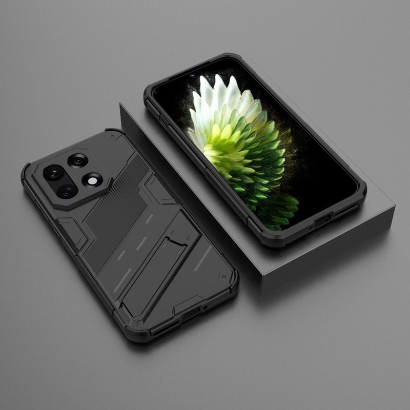 Rugged OnePlus 15 Case With Kickstand Grip Heavy Duty Shockproof Phone Case Armor Cover 1