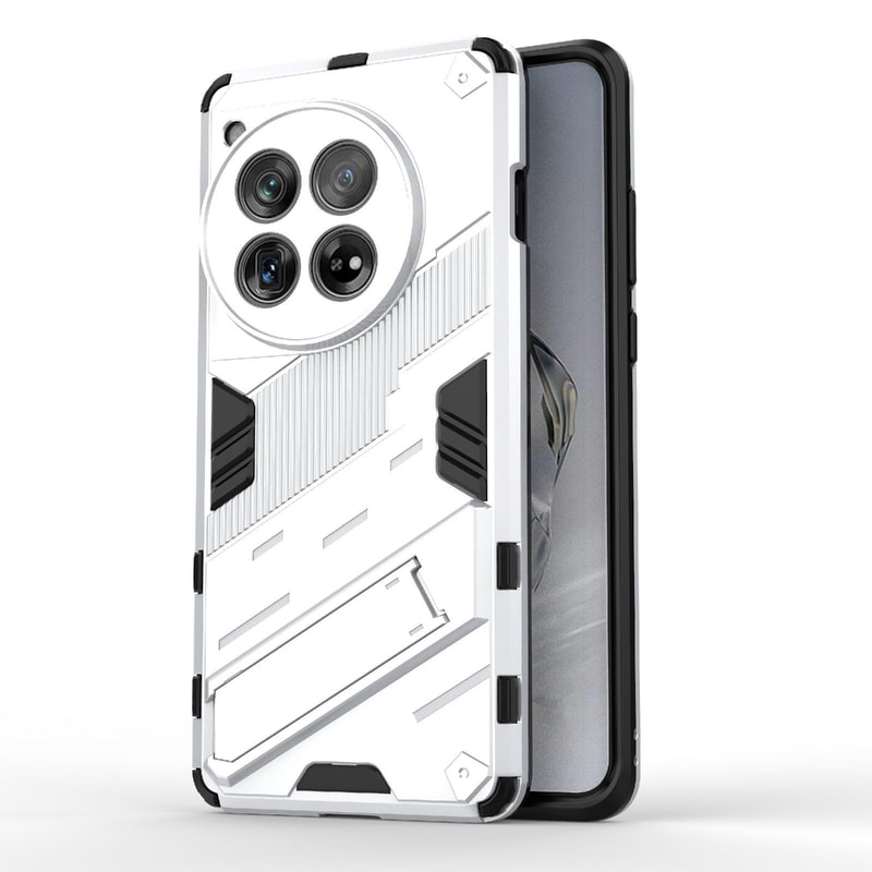 OnePlus 12 5G Rugged Armor Case With Kickstand Shockproof Dual Layer Cover 4