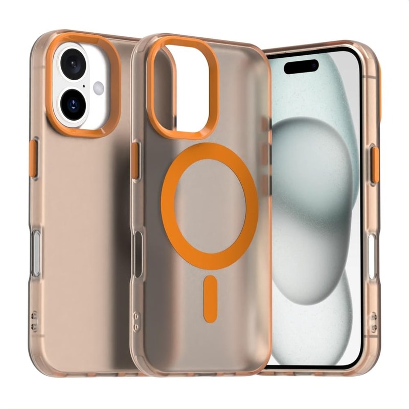 IPhone 16 MagSafe Candy Case Slim Shockproof TPU Hybrid Cover 2