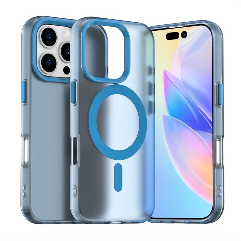 MagSafe Hybrid Shockproof Case For IPhone 16 Pro Slim Candy TPU PC Cover 4