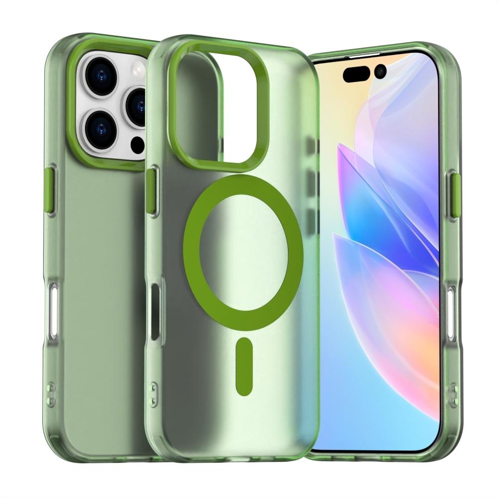 MagSafe Hybrid Shockproof Case For IPhone 16 Pro Slim Candy TPU PC Cover 5