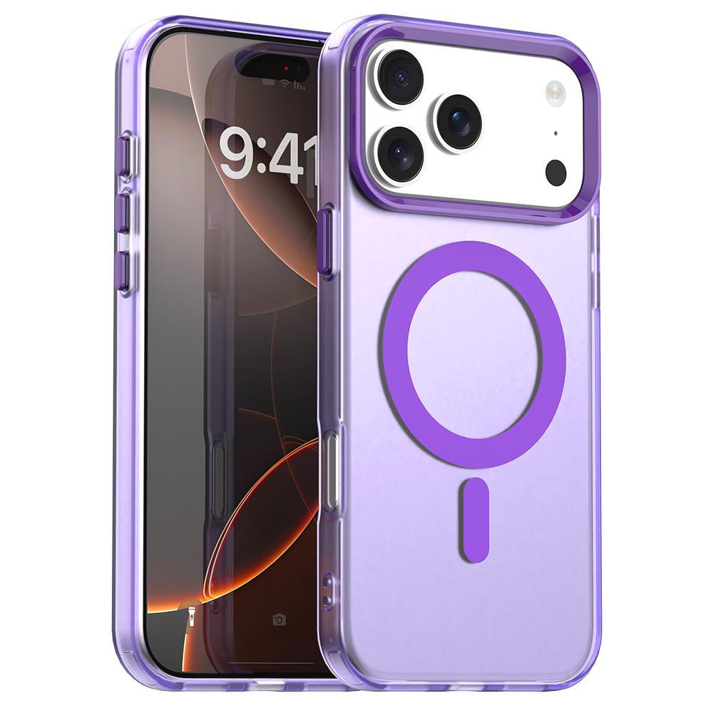 IPhone 17 Pro MagSafe Hybrid TPU PC Candy Protective Case Shockproof Cover 6