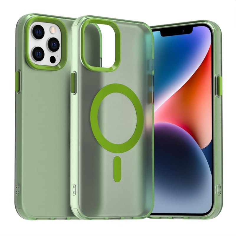 Candy MagSafe Hybrid TPU PC Protective Case for iPhone 17e 16e Wireless Charging Compatible