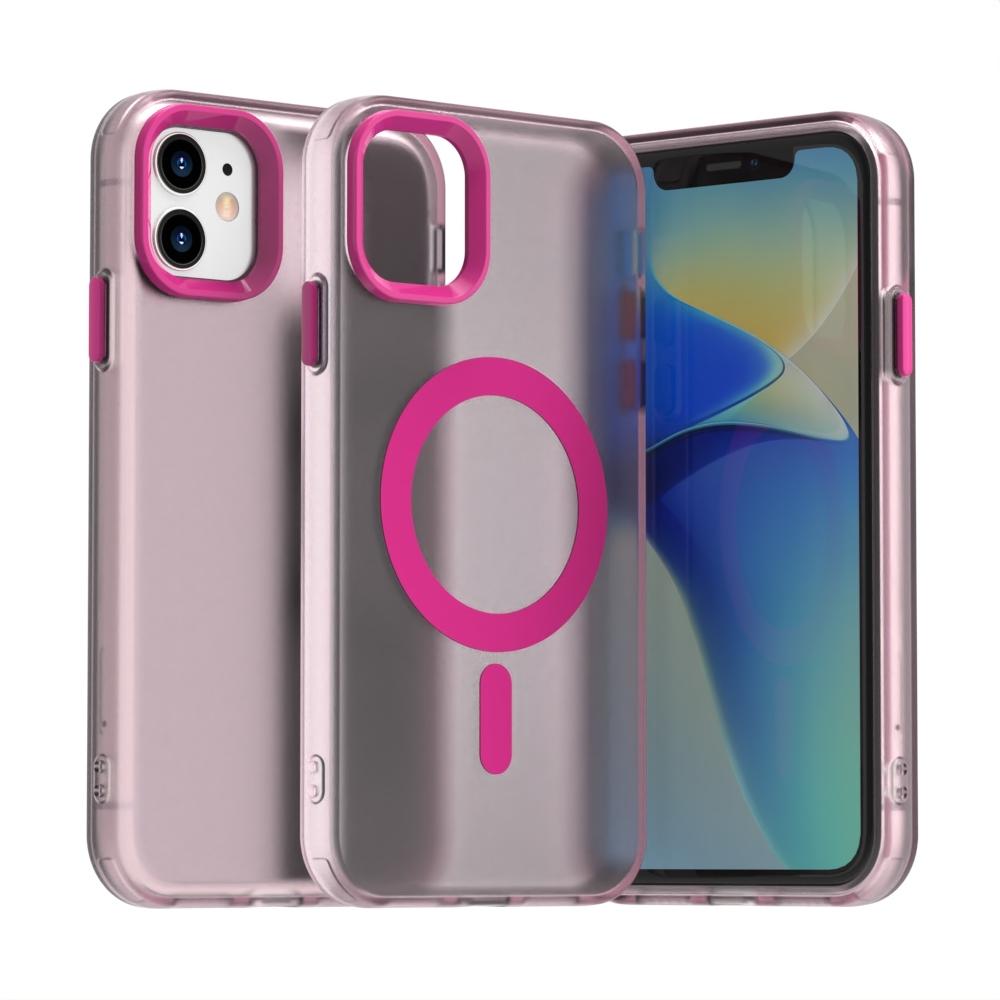 Candy MagSafe Hybrid TPU PC Protective Case for iPhone 17e 16e Wireless Charging Compatible