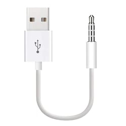 jw-sm1 usb to 3.5mm ipod shuffle sync, charge & data cable (1st–6th gen compatible)