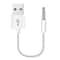 JW-SM1 USB to 3.5mm iPod Shuffle Sync, Charge & Data Cable (1st–6th Gen Compatible)
