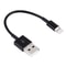 Short 8 Pin Charging Cable, Portable Lightning Sync Cable, Mini USB Data Cable for iPhone iPad