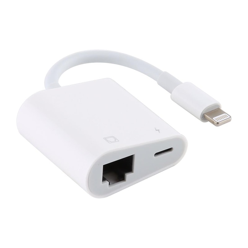 NK-1035 8 Pin to RJ45 Ethernet LAN Adapter Wired Internet Connection for Stable Network Access