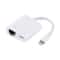 NK-1035 8 Pin to RJ45 Ethernet LAN Adapter Wired Internet Connection for Stable Network Access