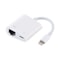 NK-1035 8 Pin to RJ45 Ethernet LAN Adapter Wired Internet Connection for Stable Network Access