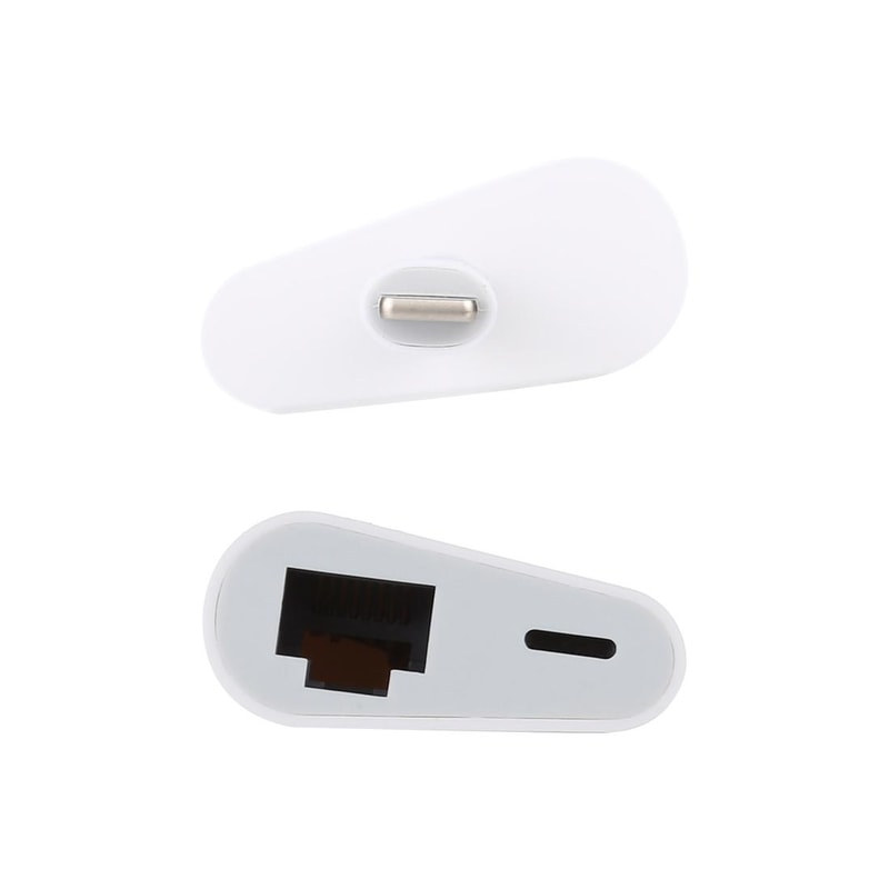 NK-1035 8 Pin to RJ45 Ethernet LAN Adapter Wired Internet Connection for Stable Network Access